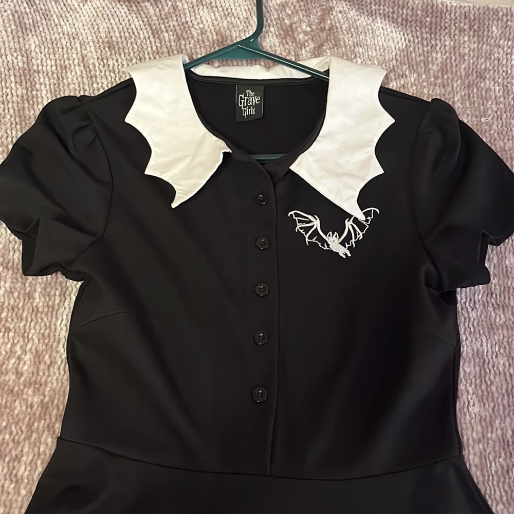 *Sold out* Dk Gothic bat dress - Picture 2 of 5